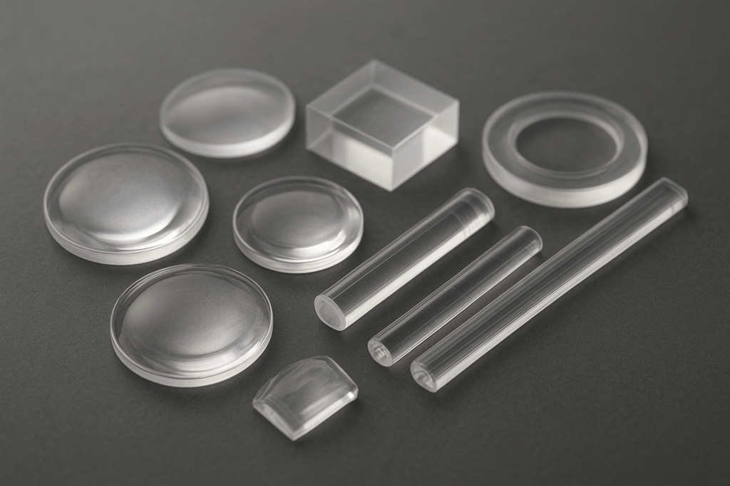 3d printed plastic optical parts