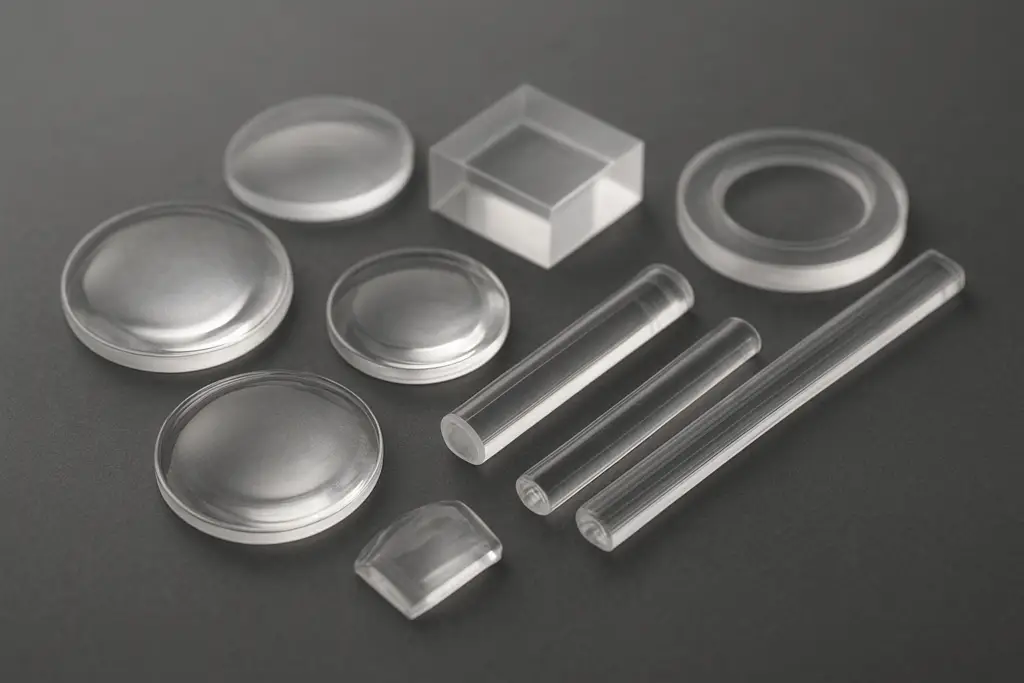 3d printed plastic optical parts